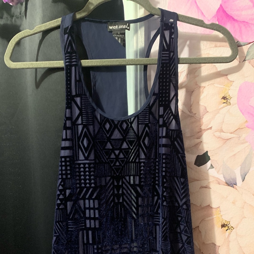 Blue lose shirt